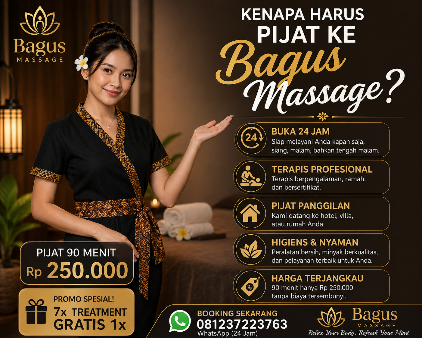 Pijat panggilan bali
