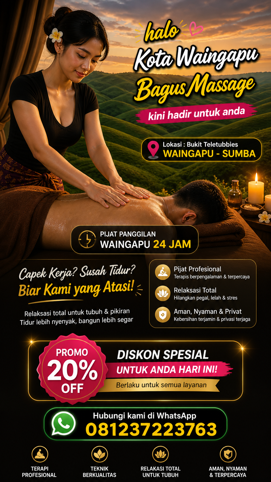 Pijat Panggilan Waingapu 